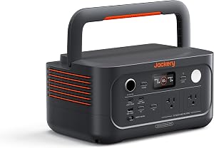 Jackery Explorer 500 v2 Portable Power Station and 16.4 Ft Extension Cable, 512Wh LiFePO4 